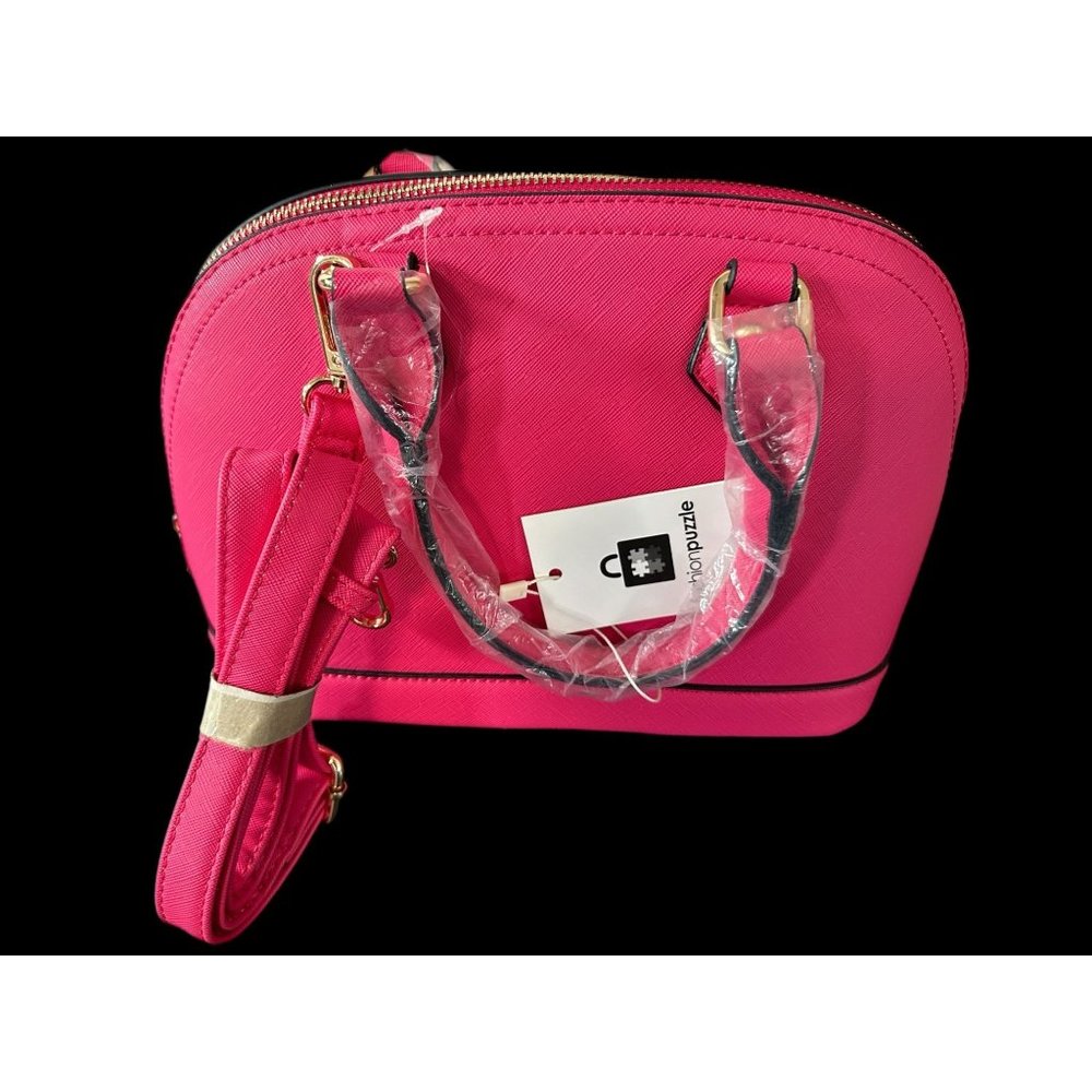 Fashion Puzzle Pink Barbie Handbag Shoulder Bag Cross Body NEW